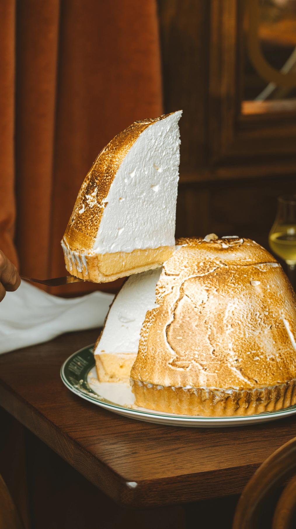 Lemon Meringue Pie at Gloria in East London