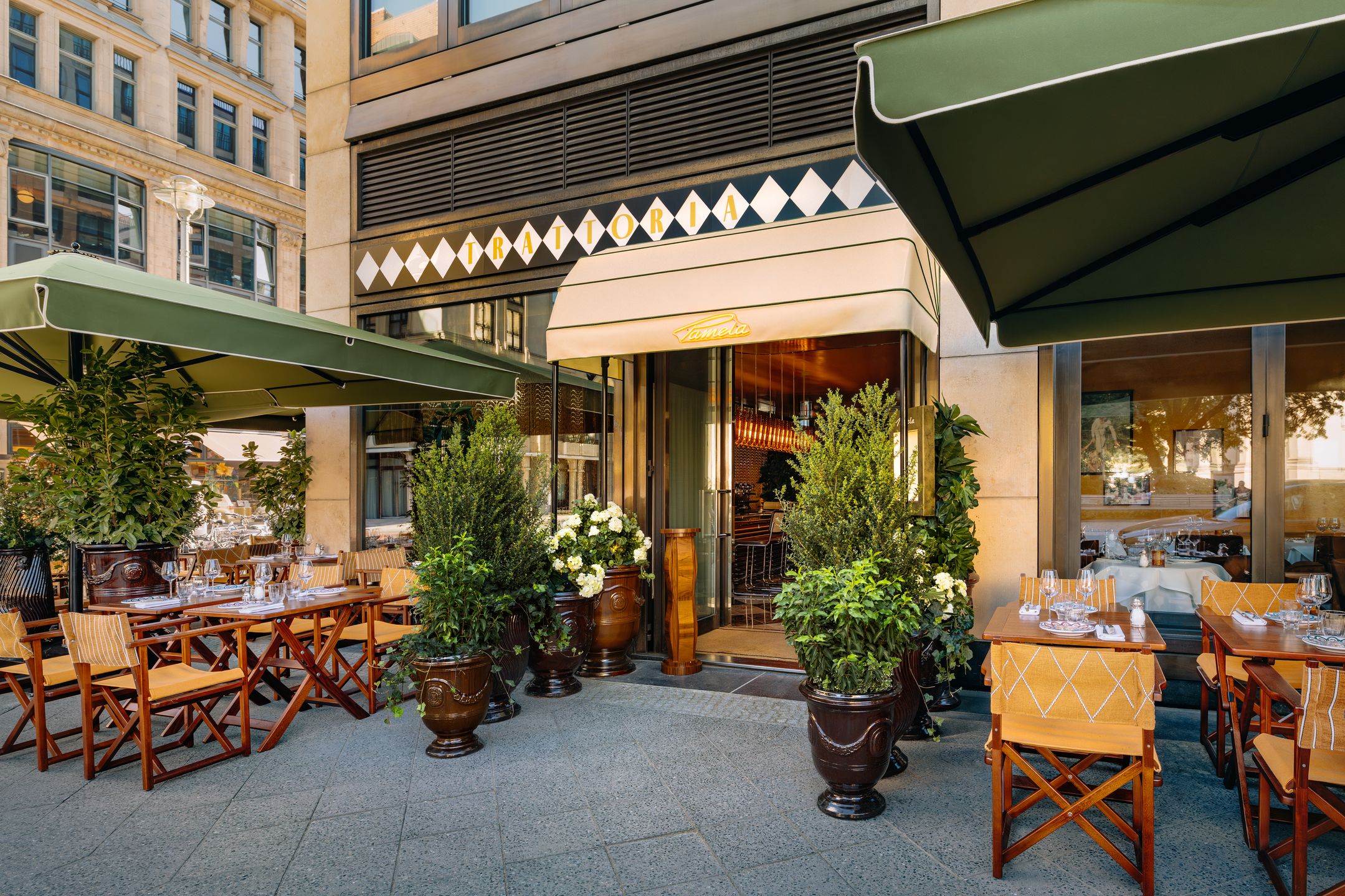 Restaurant with terrace