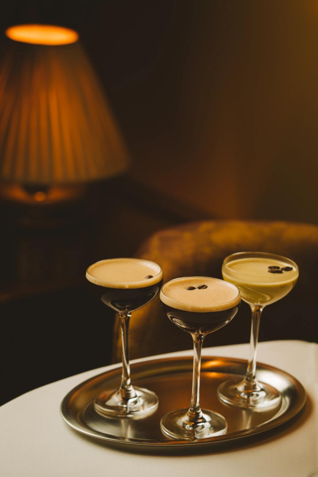 Espresso martini cocktail