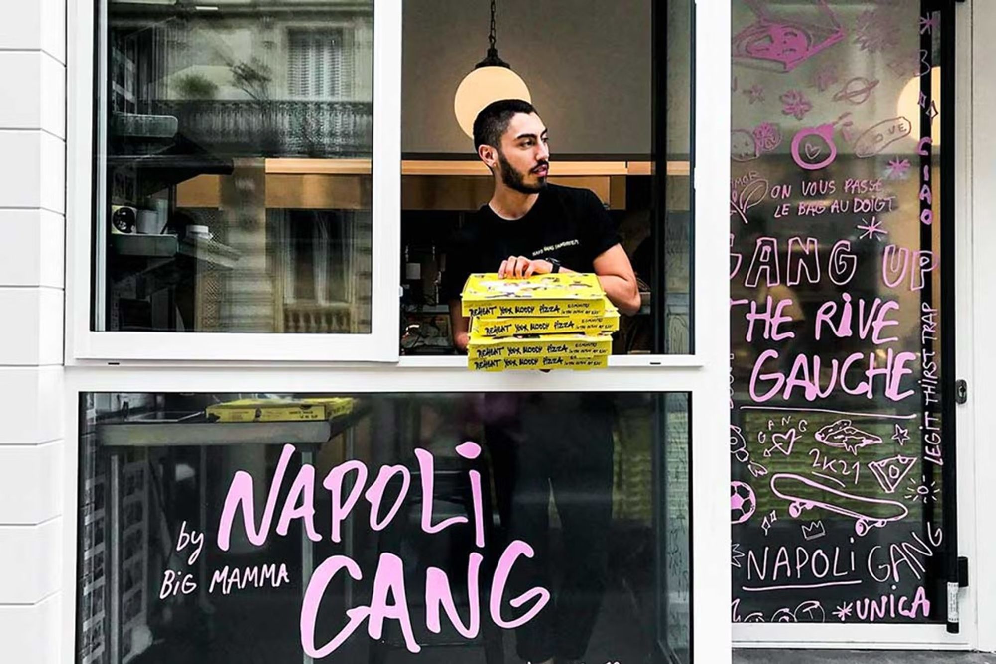 Napoli Gang Levallois, livraison de pizzas