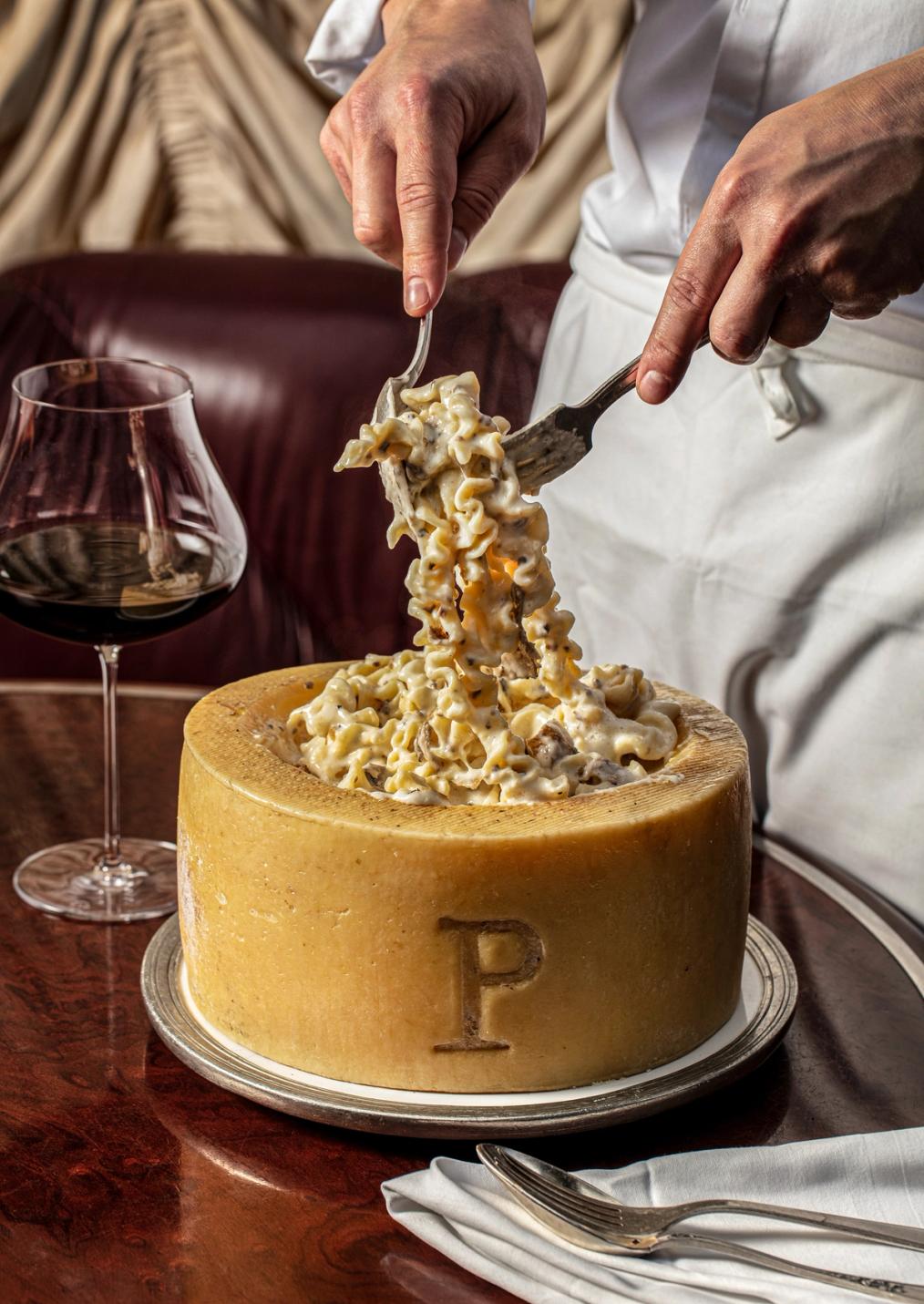 Truffle pasta at Gloria London