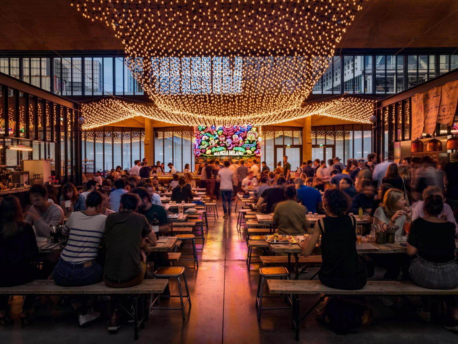 food court