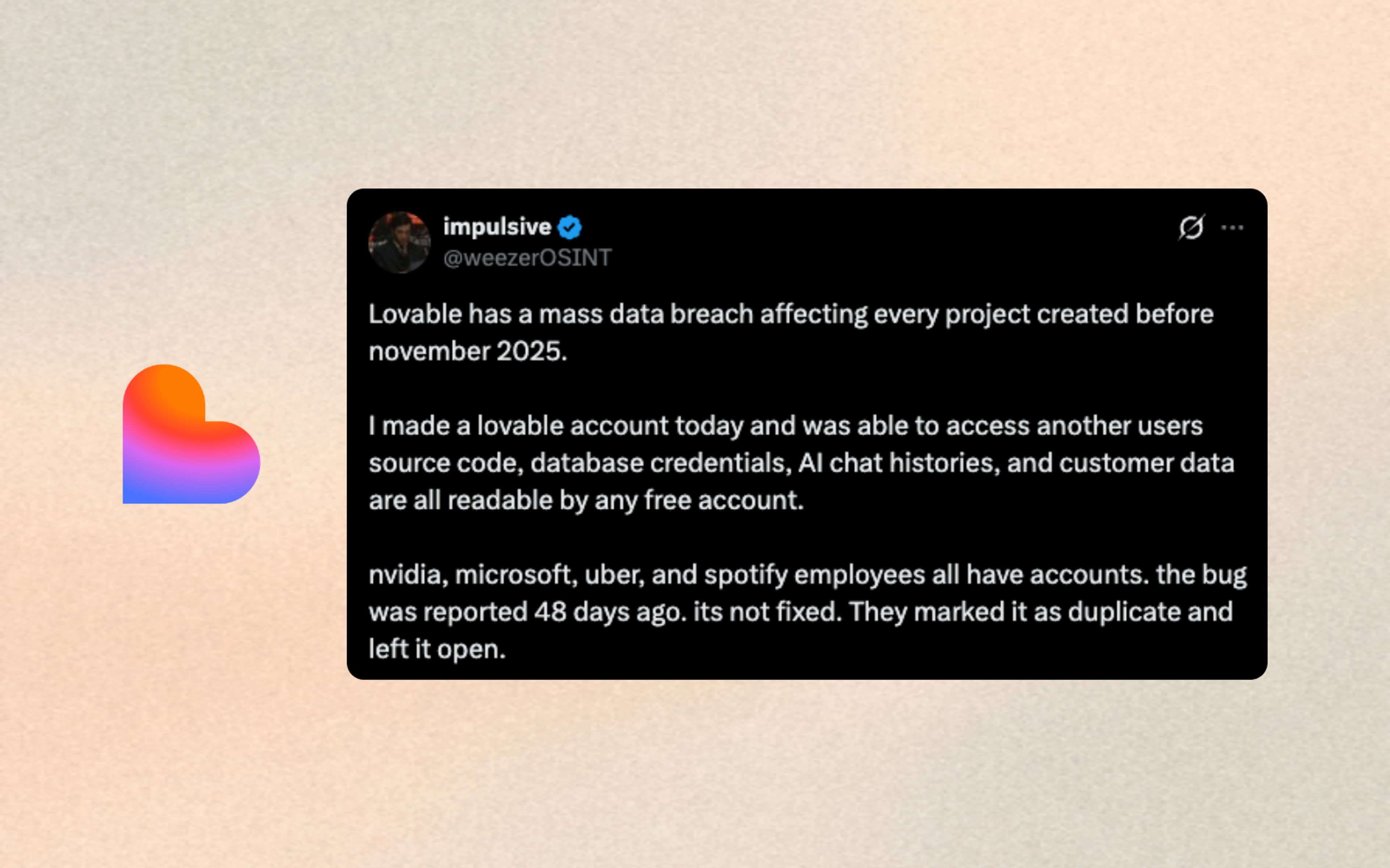 Lovable Says It Wasn’t a Data Breach. So What Actually Happened?
