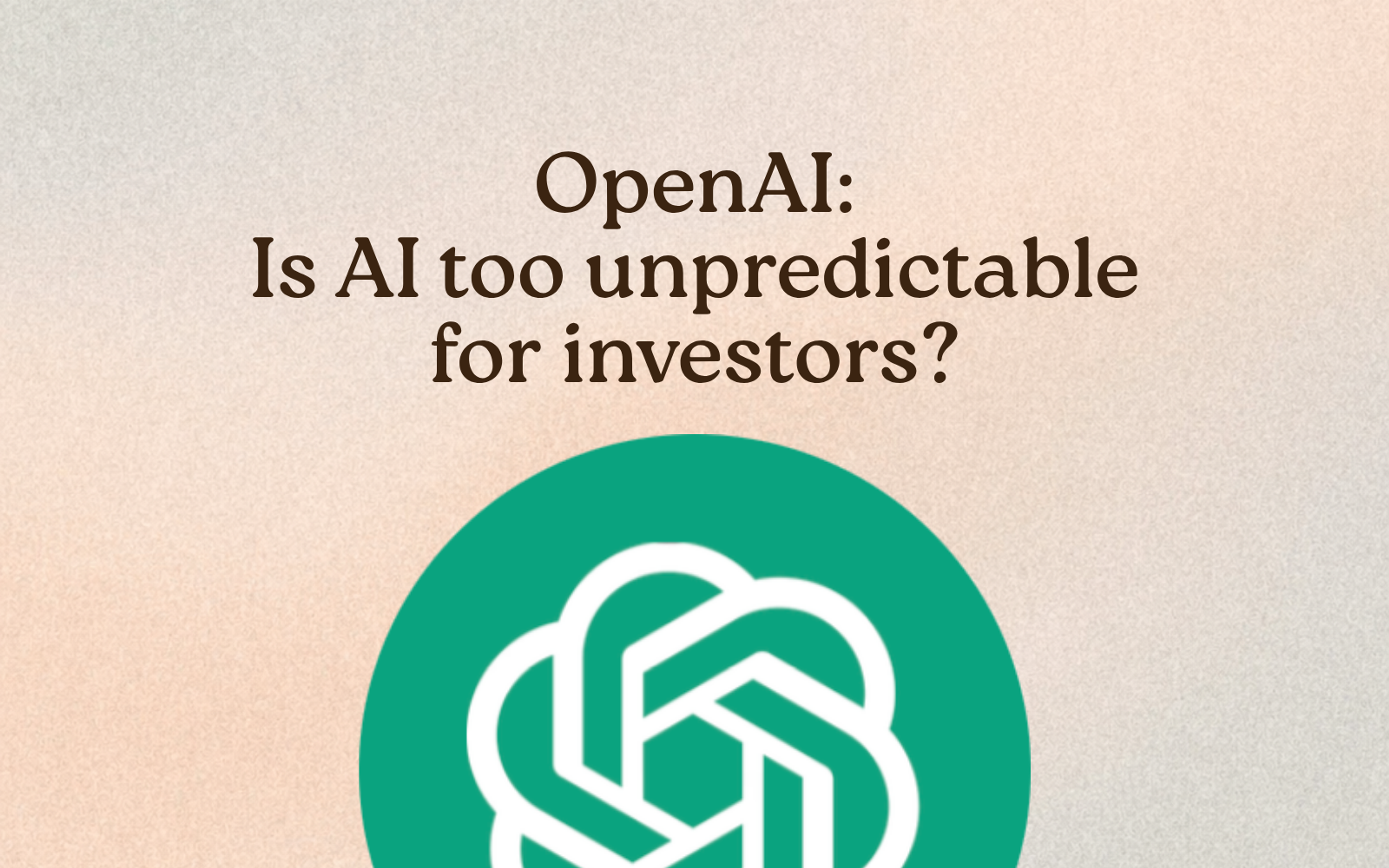 OpenAI Missed Its Revenue Targets. That Matters More Than It Seems.