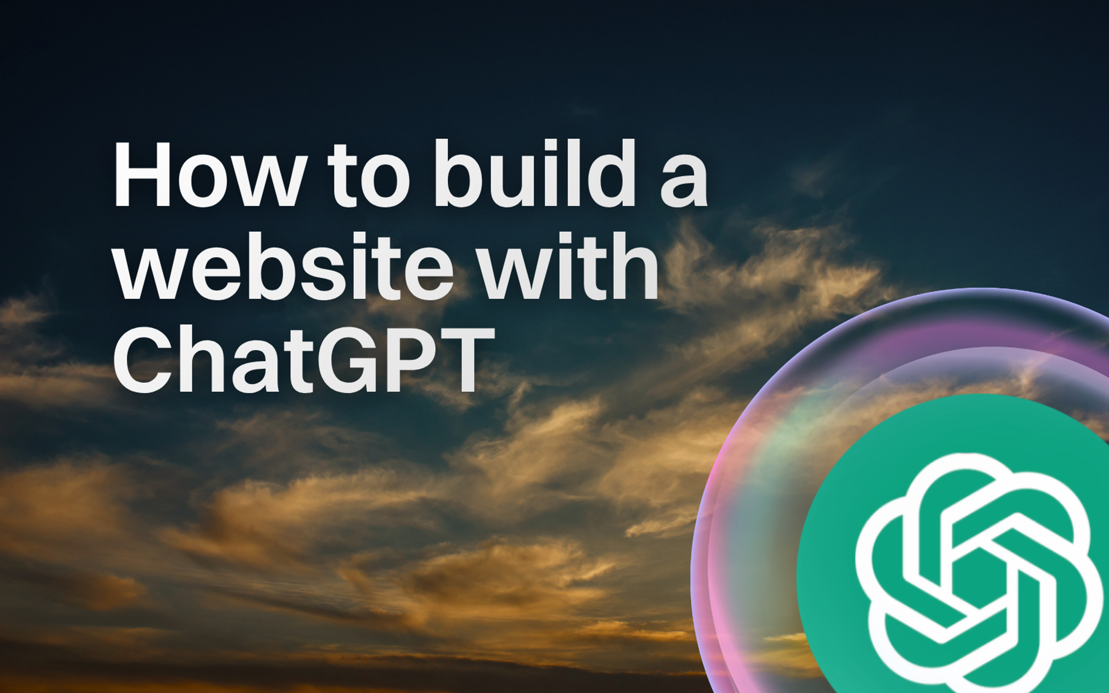 How to Build a Website with ChatGPT (2026 Guide)