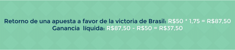Ganancia de apuesta en Brasil