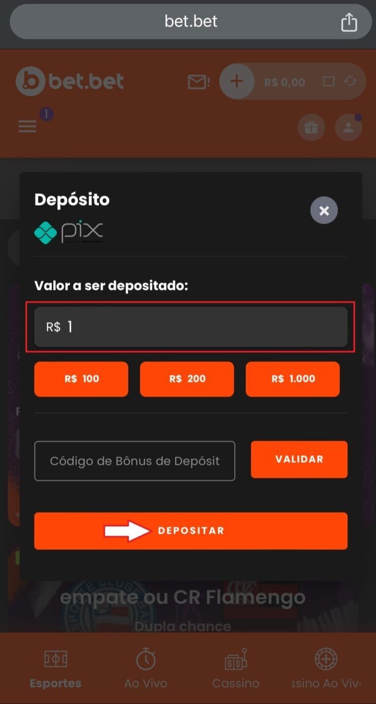 Aba De Deposito Bet.bet