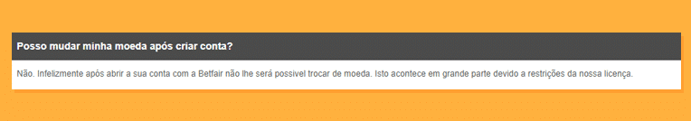 Betfair Nao Permite Alterar A Moeda Da Sua Conta