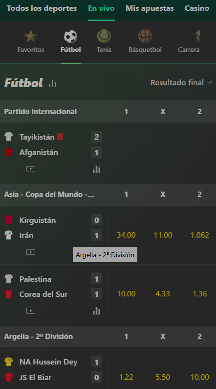 Bet365 en vivo • Cómo hacer apuestas deportivas en vivo?