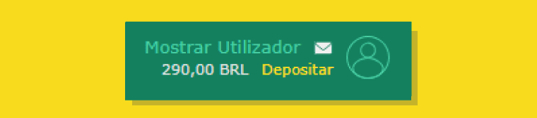 Escolher a opção "depositar"