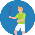 Torneio Tenis Acontecem Durante Todo Ano