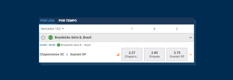 Localizando Jogo Betmotion Brasileirao Serie B