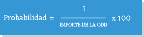Lla forma de calcular las probabilidades
