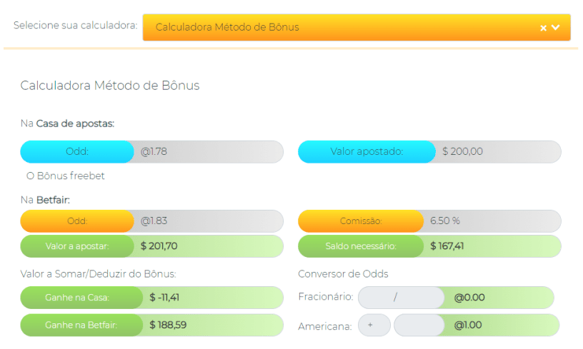 Calculadora Bonus