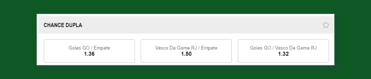 Chance Dupla Goias