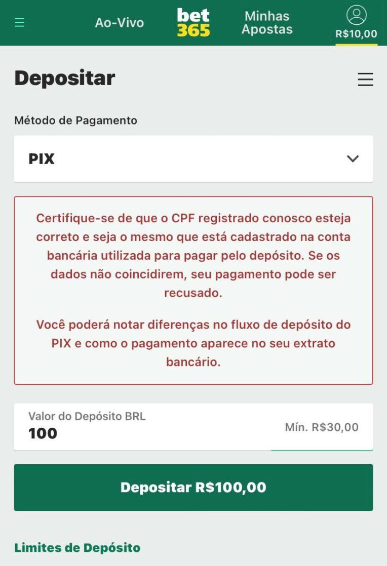 Como Depositar na Bet365: Métodos e Dicas