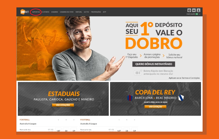 Localizar O Campeonato Dentro Do Site