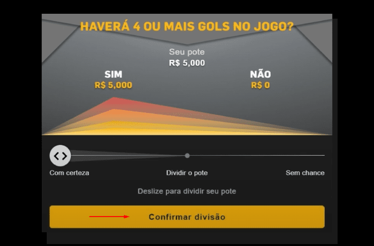Confirmar Divisao Betfair