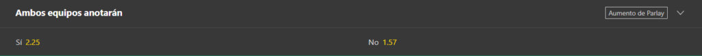 Imagem da análise da Bet365