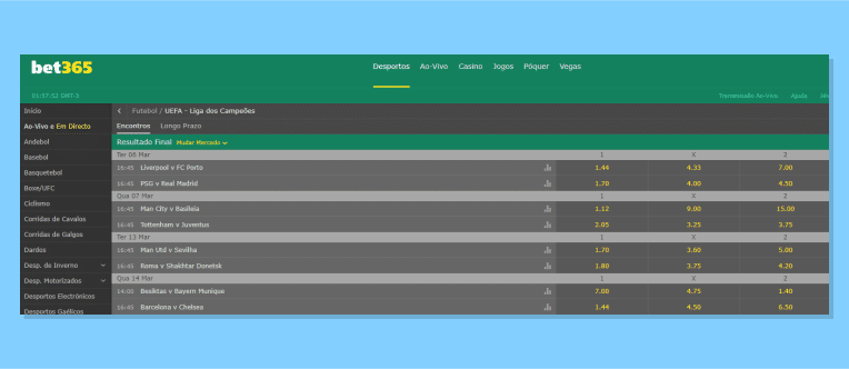 Jogos Liga Campeoes