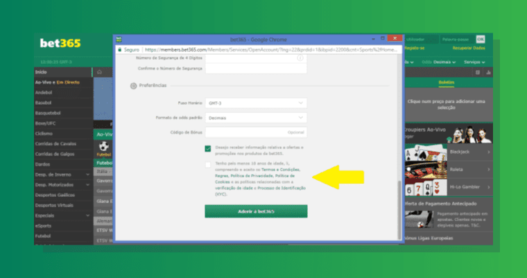Informacoes Basicas Bet365