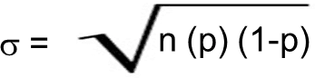 Formula Desvio Padrao Distribuicao Binomial
