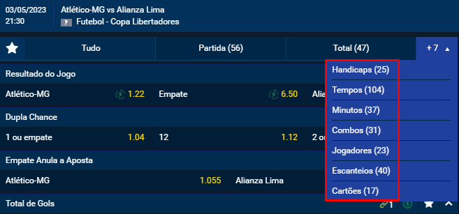Imagem da análise da Galera Bet