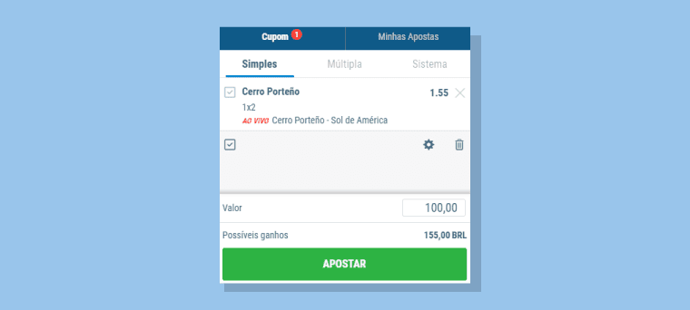 cupom de apostas