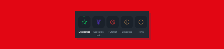 Menu Horizontal