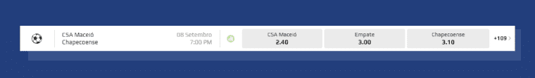 Odds Probabilidades