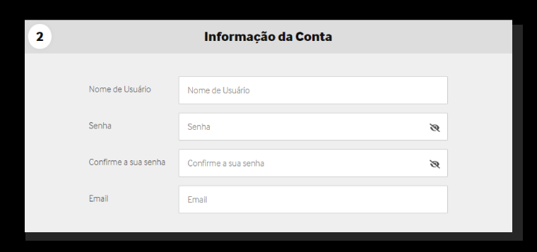 Criar Dados Acesso Betway