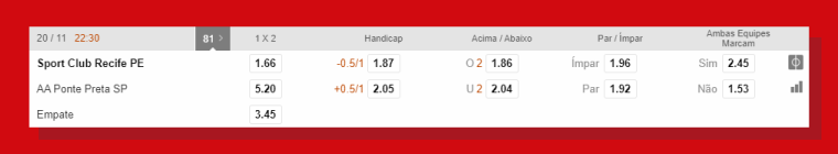 Localizar Jogo Sport