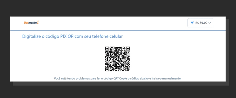 Qrcode Betmotion Pix