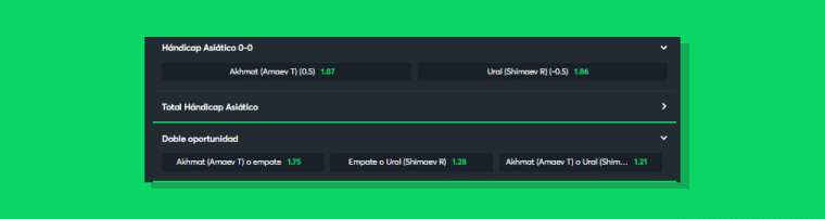 Por que es mejor apostar en el Sportsbet Hándicap?
