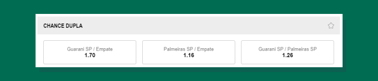 Chance Dupla Guarani