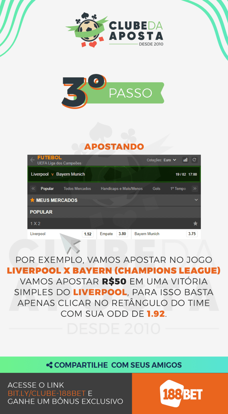 03 Como Apostar Na 188bet Em 6 Passos