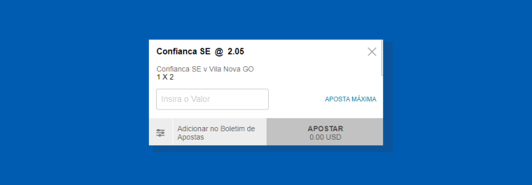 Boletim Apostas Confianca