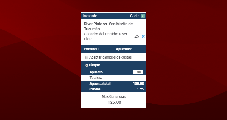 ¿Cómo apostar por River Plate?