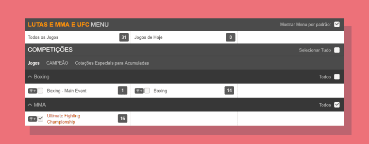 Competicoes Andamento