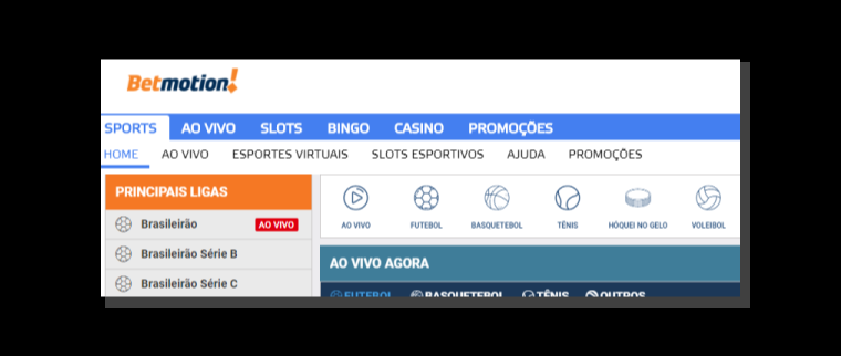 Como encontrar jogos na Betmotion?