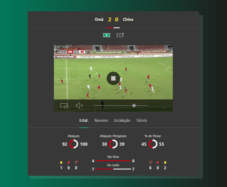 Transmissao Jogo