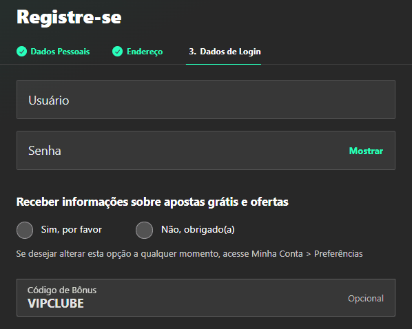 Código Promocional Bet365: Como Usar e Ativar