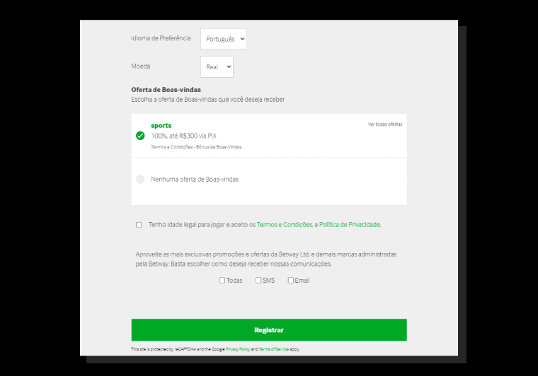 Botao Registrar