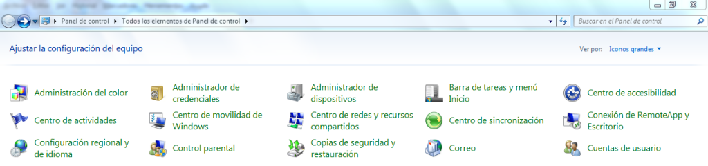 Panel de control solucion problema betfair