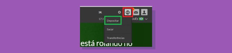 Selecionando Para Depositar