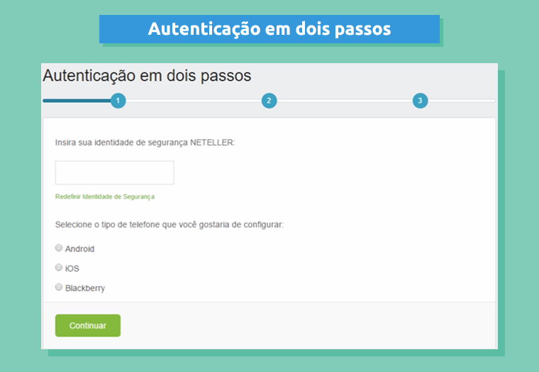 Autenticacao Dois Passos Neteller