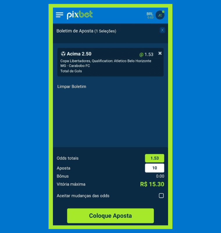 Cotacao Aposta Pixbet