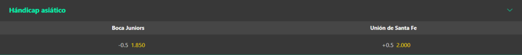 Imagem da análise da Bet365