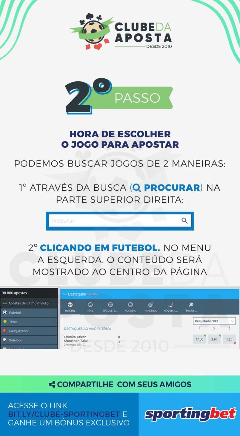02 Como Apostar Na Sportingbet Em 6 Passos