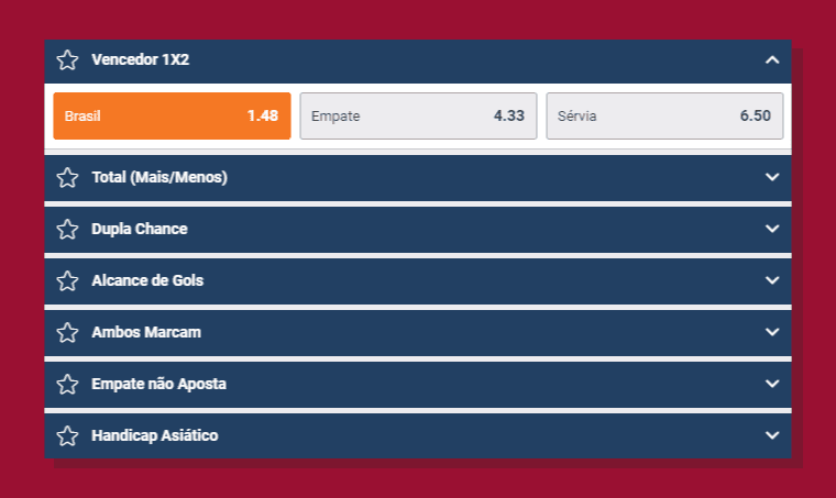 Mercados Apostar Copa Mundo Betmotion